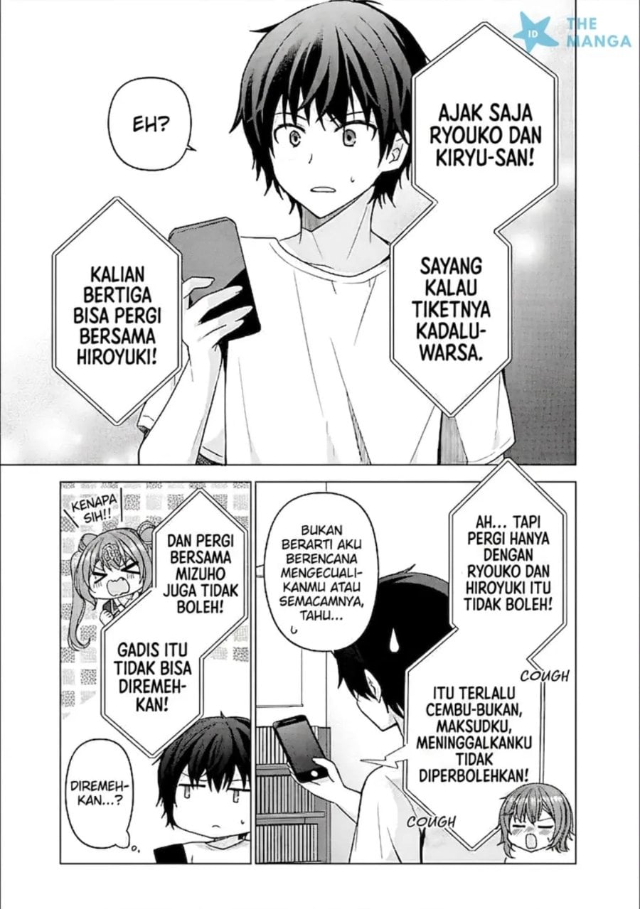 Baca Iinazuke ga Dekita to Omottara, Sono Iinazuke ga Gakkou de Yuumei na “Akuyaku Reijou” Dattan dakedo, Dou Sureba Ii? - Chapter 10 halaman 4
