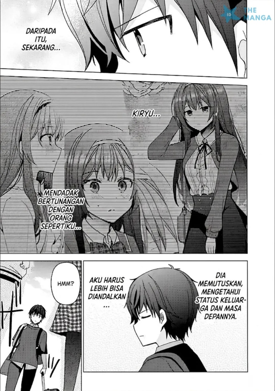 Baca Iinazuke ga Dekita to Omottara, Sono Iinazuke ga Gakkou de Yuumei na “Akuyaku Reijou” Dattan dakedo, Dou Sureba Ii? - Chapter 11 halaman 4