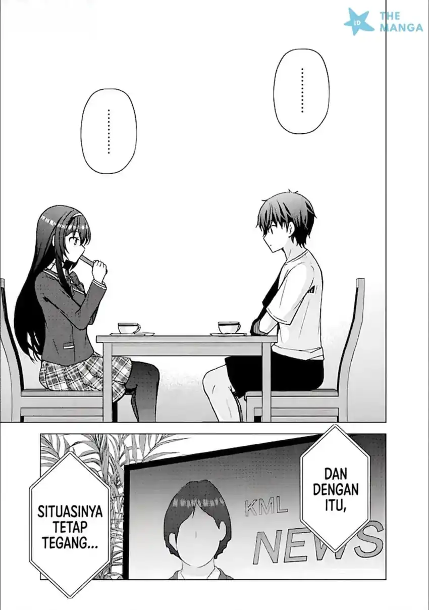 Baca Iinazuke ga Dekita to Omottara, Sono Iinazuke ga Gakkou de Yuumei na “Akuyaku Reijou” Dattan dakedo, Dou Sureba Ii? - Chapter 12 halaman 11