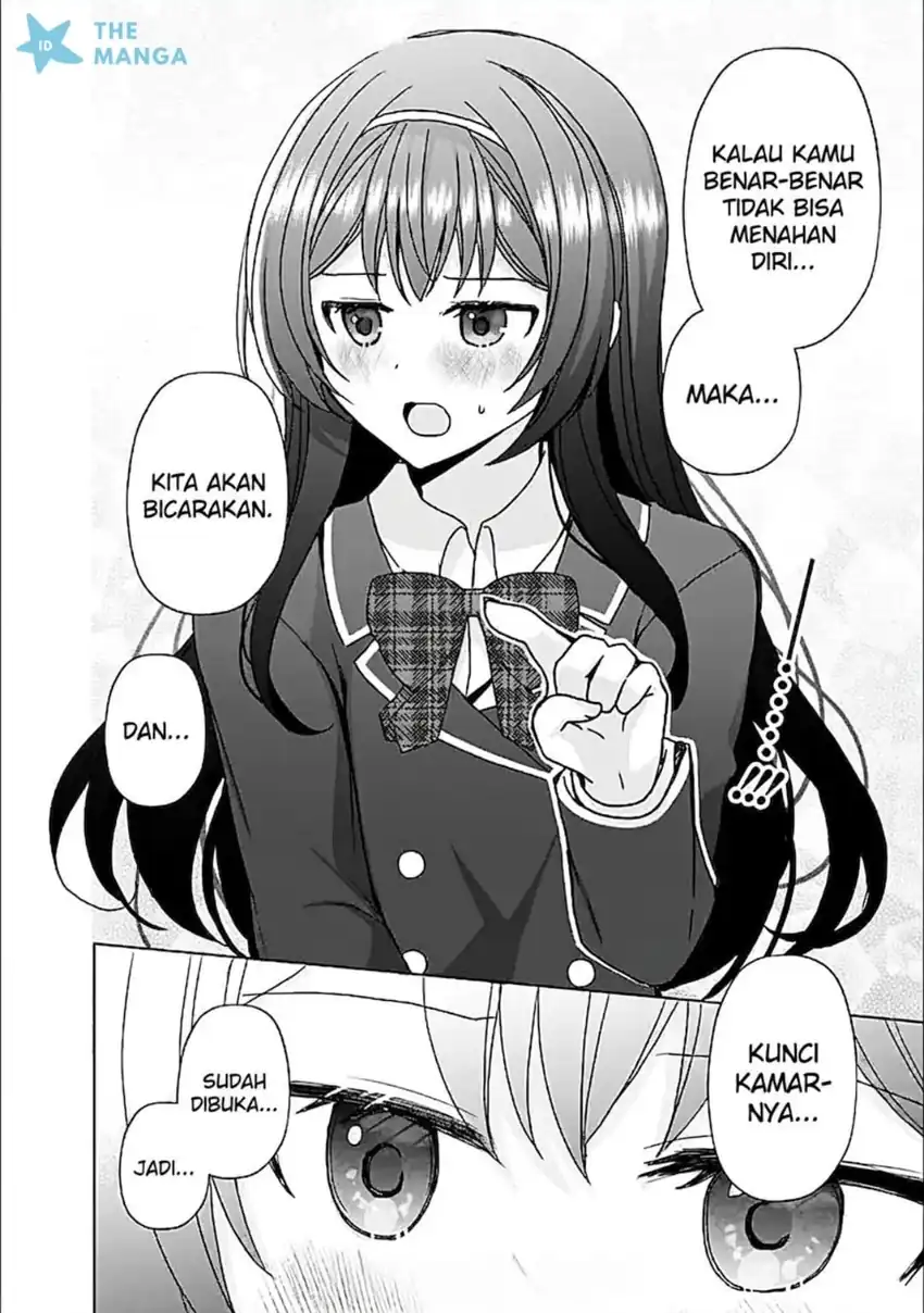 Baca Iinazuke ga Dekita to Omottara, Sono Iinazuke ga Gakkou de Yuumei na “Akuyaku Reijou” Dattan dakedo, Dou Sureba Ii? - Chapter 12 halaman 24