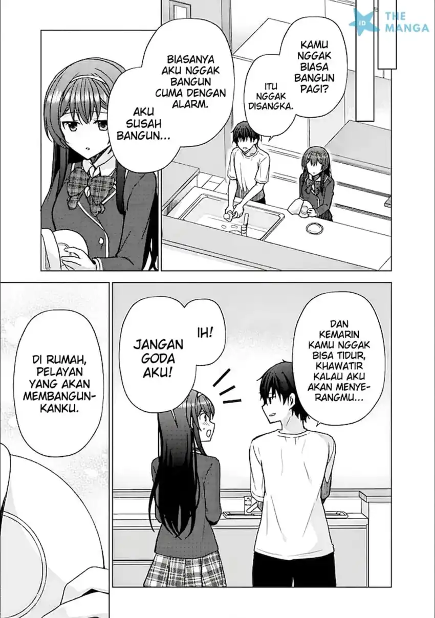 Baca Iinazuke ga Dekita to Omottara, Sono Iinazuke ga Gakkou de Yuumei na “Akuyaku Reijou” Dattan dakedo, Dou Sureba Ii? - Chapter 12 halaman 30