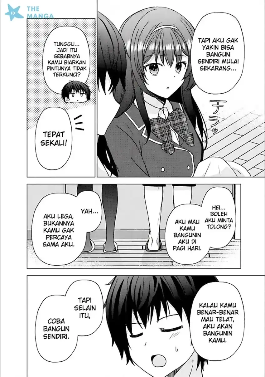 Baca Iinazuke ga Dekita to Omottara, Sono Iinazuke ga Gakkou de Yuumei na “Akuyaku Reijou” Dattan dakedo, Dou Sureba Ii? - Chapter 12 halaman 32