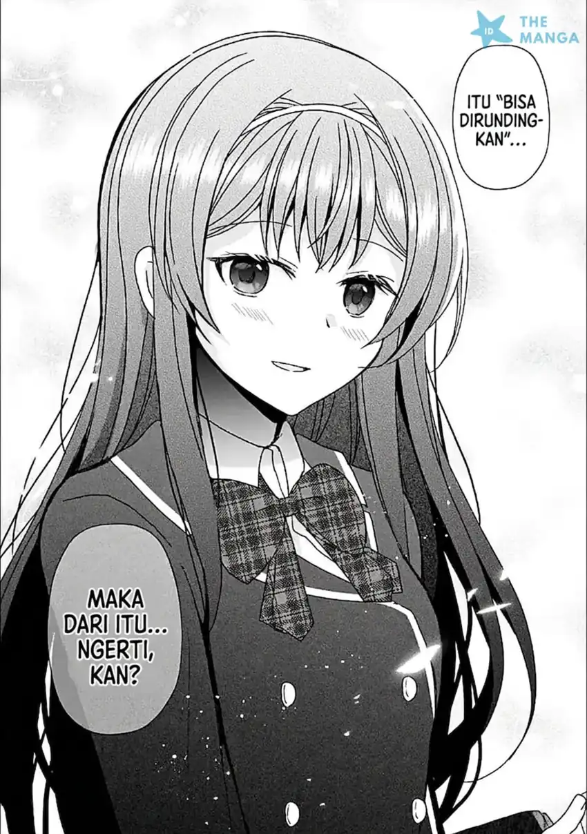Baca Iinazuke ga Dekita to Omottara, Sono Iinazuke ga Gakkou de Yuumei na “Akuyaku Reijou” Dattan dakedo, Dou Sureba Ii? - Chapter 12 halaman 38