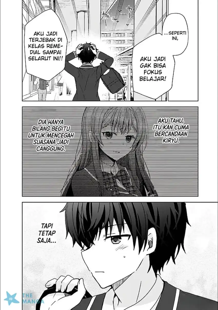 Baca Iinazuke ga Dekita to Omottara, Sono Iinazuke ga Gakkou de Yuumei na “Akuyaku Reijou” Dattan dakedo, Dou Sureba Ii? - Chapter 12 halaman 43