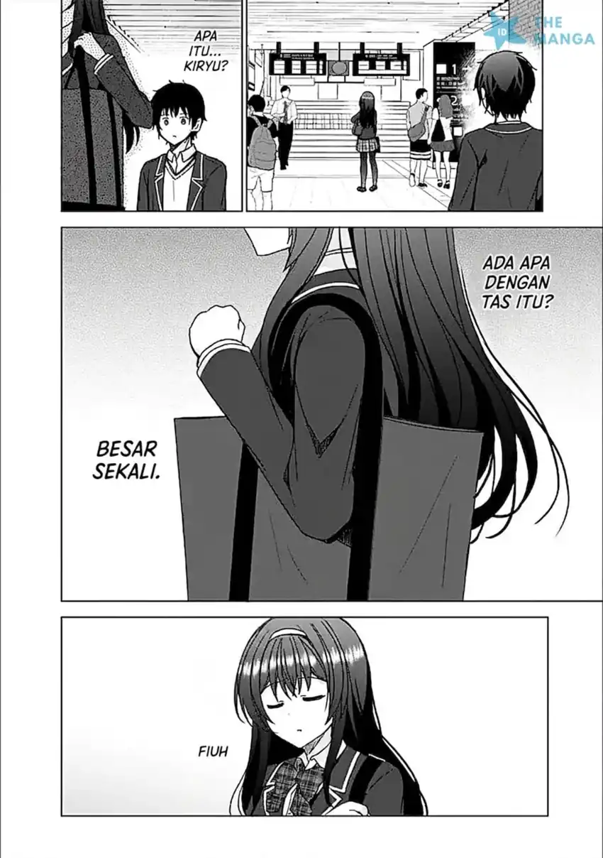 Baca Iinazuke ga Dekita to Omottara, Sono Iinazuke ga Gakkou de Yuumei na “Akuyaku Reijou” Dattan dakedo, Dou Sureba Ii? - Chapter 12 halaman 47