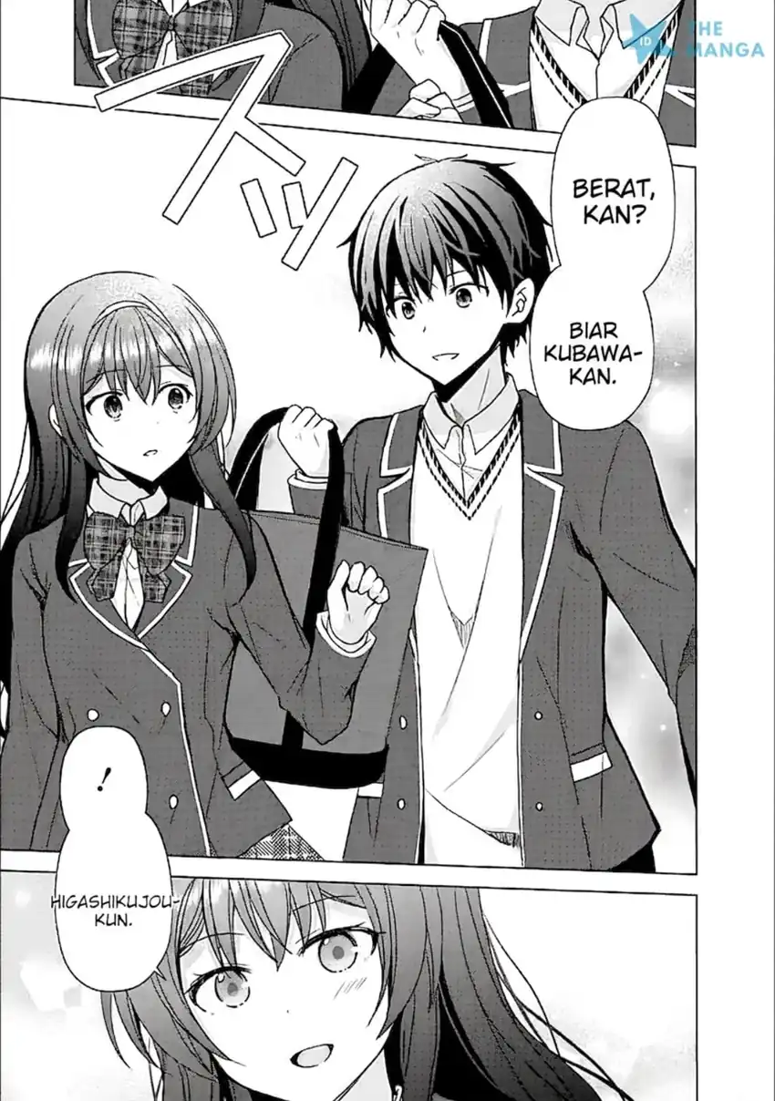 Baca Iinazuke ga Dekita to Omottara, Sono Iinazuke ga Gakkou de Yuumei na “Akuyaku Reijou” Dattan dakedo, Dou Sureba Ii? - Chapter 12 halaman 48