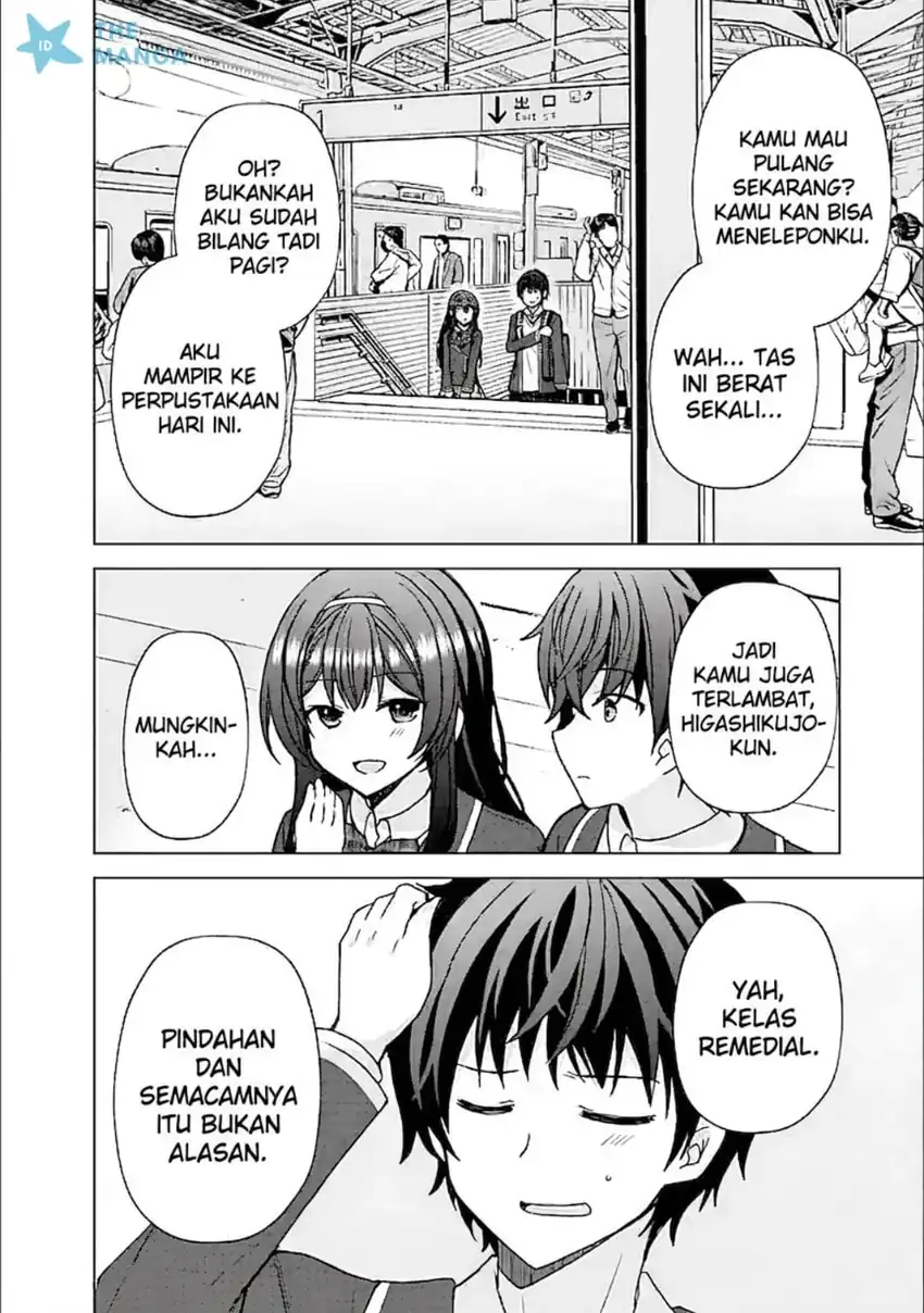 Baca Iinazuke ga Dekita to Omottara, Sono Iinazuke ga Gakkou de Yuumei na “Akuyaku Reijou” Dattan dakedo, Dou Sureba Ii? - Chapter 12 halaman 50