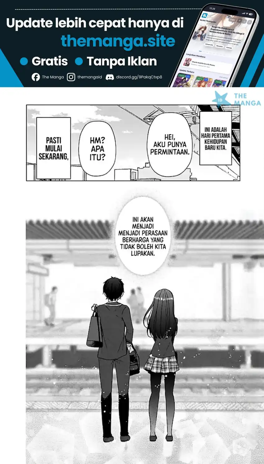 Baca Iinazuke ga Dekita to Omottara, Sono Iinazuke ga Gakkou de Yuumei na “Akuyaku Reijou” Dattan dakedo, Dou Sureba Ii? - Chapter 12 halaman 54