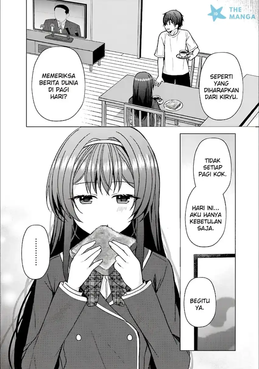 Baca Iinazuke ga Dekita to Omottara, Sono Iinazuke ga Gakkou de Yuumei na “Akuyaku Reijou” Dattan dakedo, Dou Sureba Ii? - Chapter 12 halaman 9