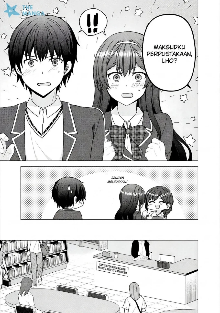 Baca Iinazuke ga Dekita to Omottara, Sono Iinazuke ga Gakkou de Yuumei na “Akuyaku Reijou” Dattan dakedo, Dou Sureba Ii? - Chapter 13 halaman 12