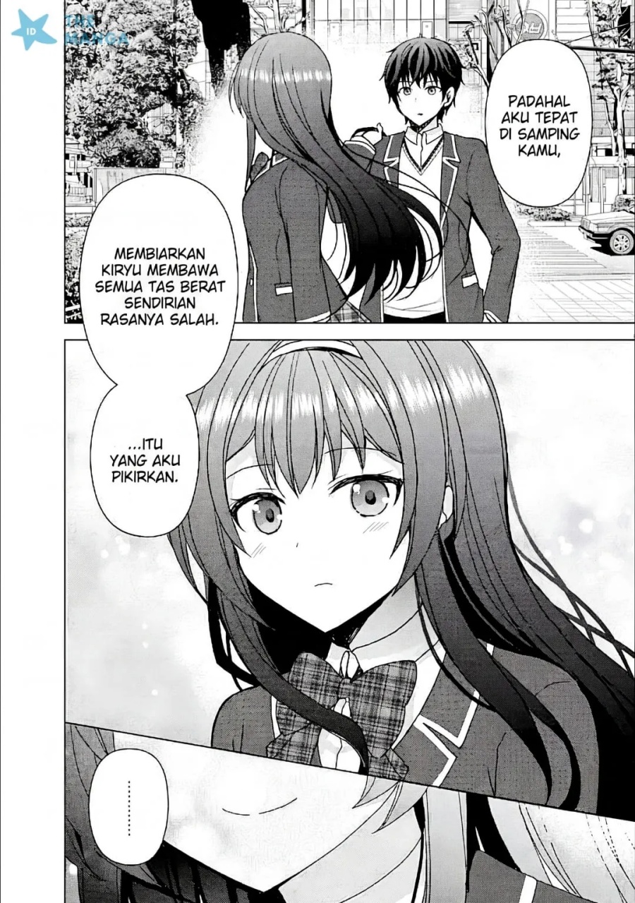 Baca Iinazuke ga Dekita to Omottara, Sono Iinazuke ga Gakkou de Yuumei na “Akuyaku Reijou” Dattan dakedo, Dou Sureba Ii? - Chapter 13 halaman 5