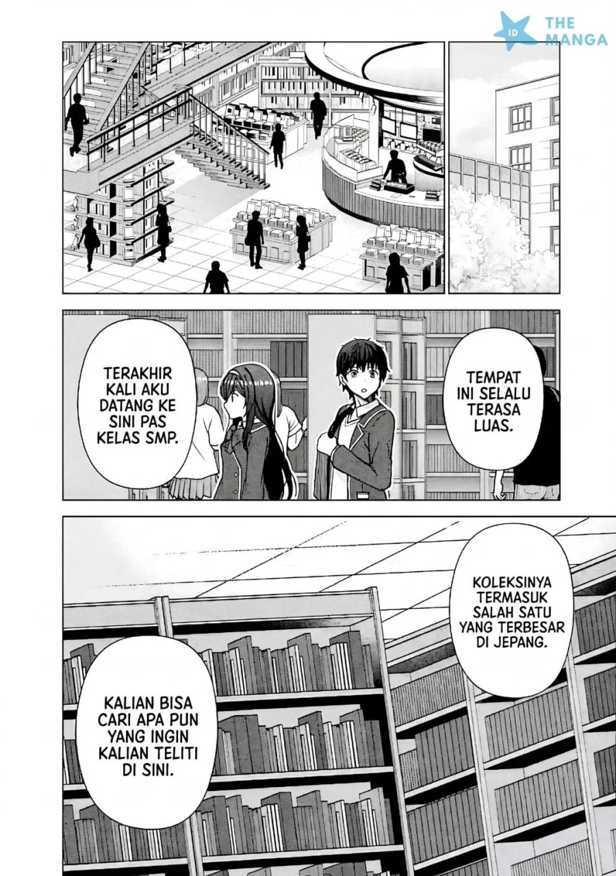 Baca Iinazuke ga Dekita to Omottara, Sono Iinazuke ga Gakkou de Yuumei na “Akuyaku Reijou” Dattan dakedo, Dou Sureba Ii? - Chapter 13 halaman 7