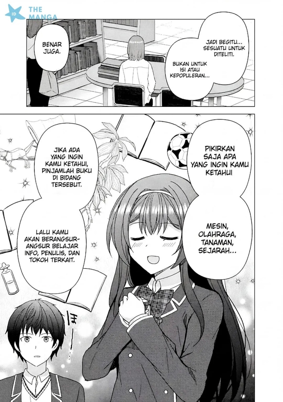 Baca Iinazuke ga Dekita to Omottara, Sono Iinazuke ga Gakkou de Yuumei na “Akuyaku Reijou” Dattan dakedo, Dou Sureba Ii? - Chapter 13 halaman 8
