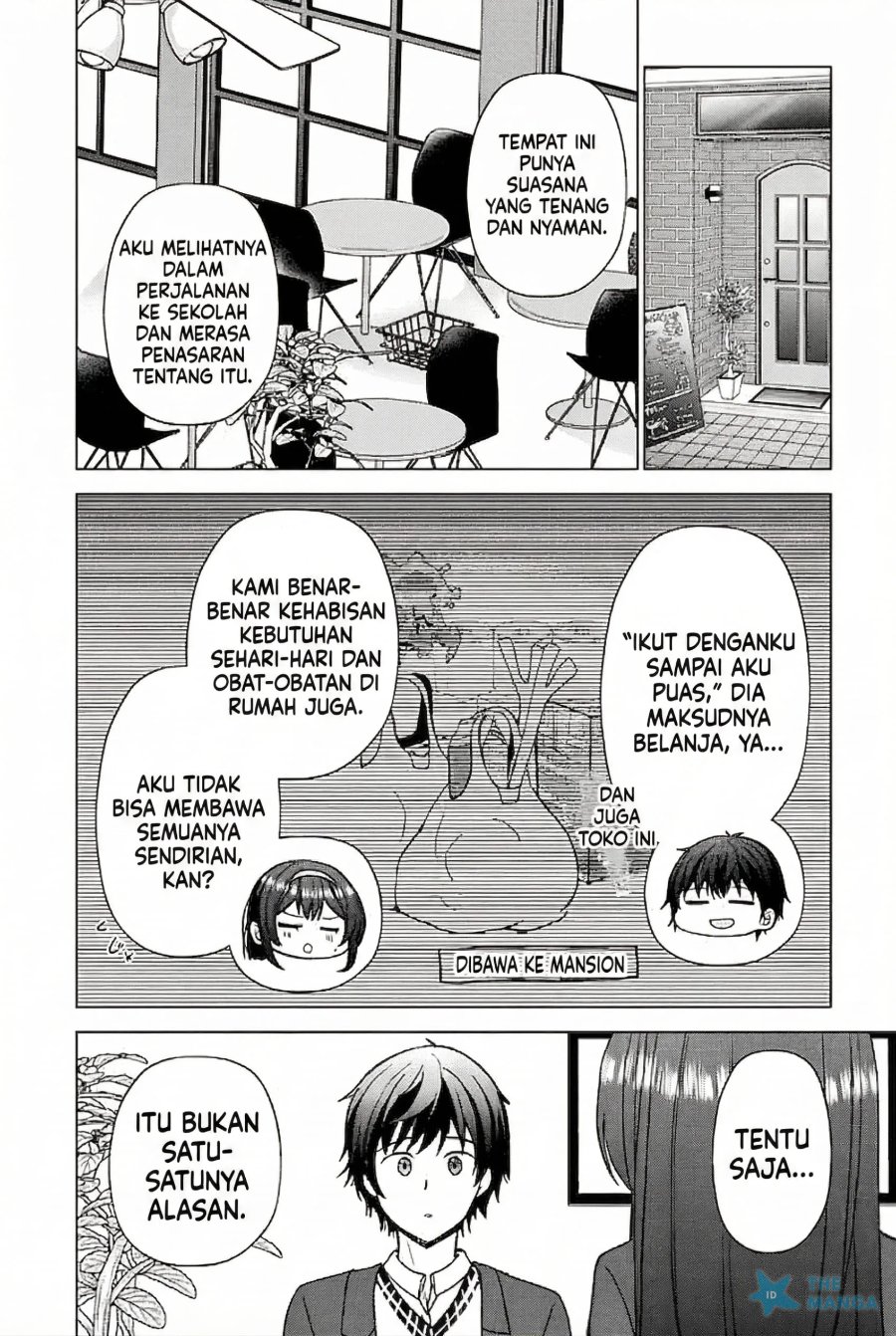 Baca Iinazuke ga Dekita to Omottara, Sono Iinazuke ga Gakkou de Yuumei na “Akuyaku Reijou” Dattan dakedo, Dou Sureba Ii? - Chapter 8 halaman 10