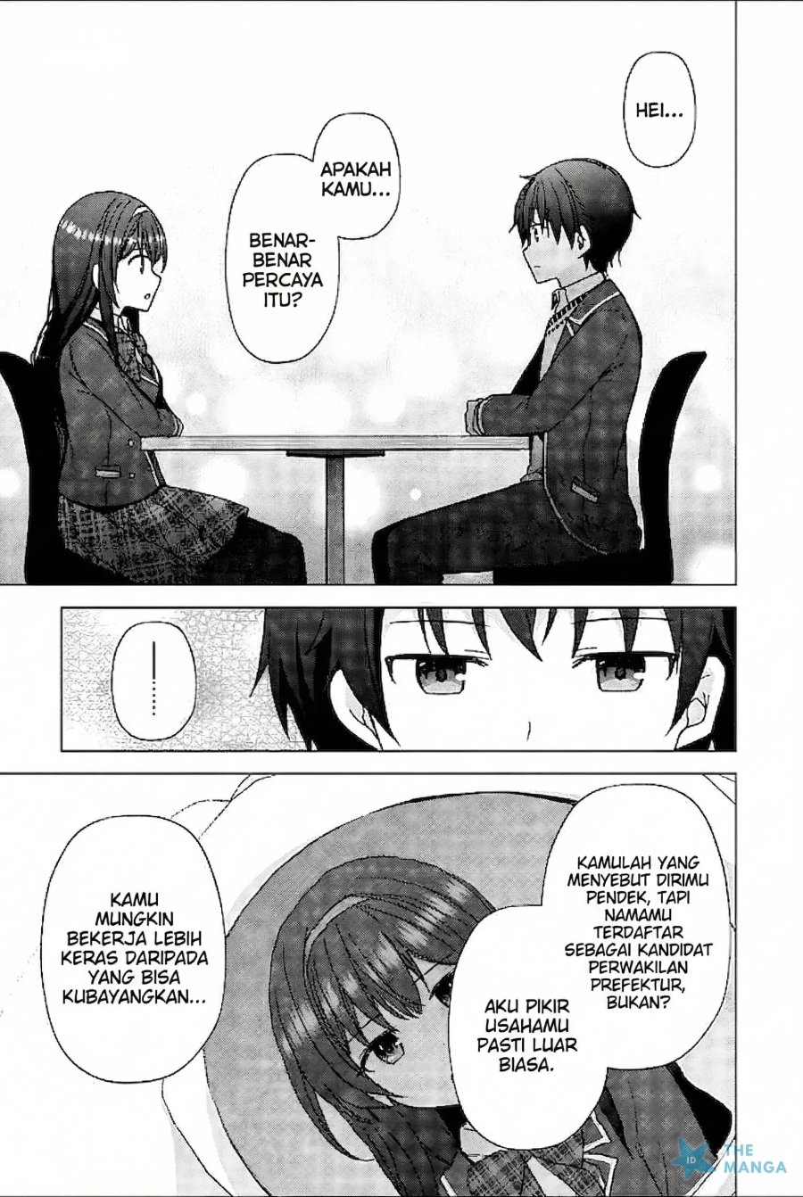 Baca Iinazuke ga Dekita to Omottara, Sono Iinazuke ga Gakkou de Yuumei na “Akuyaku Reijou” Dattan dakedo, Dou Sureba Ii? - Chapter 8 halaman 15