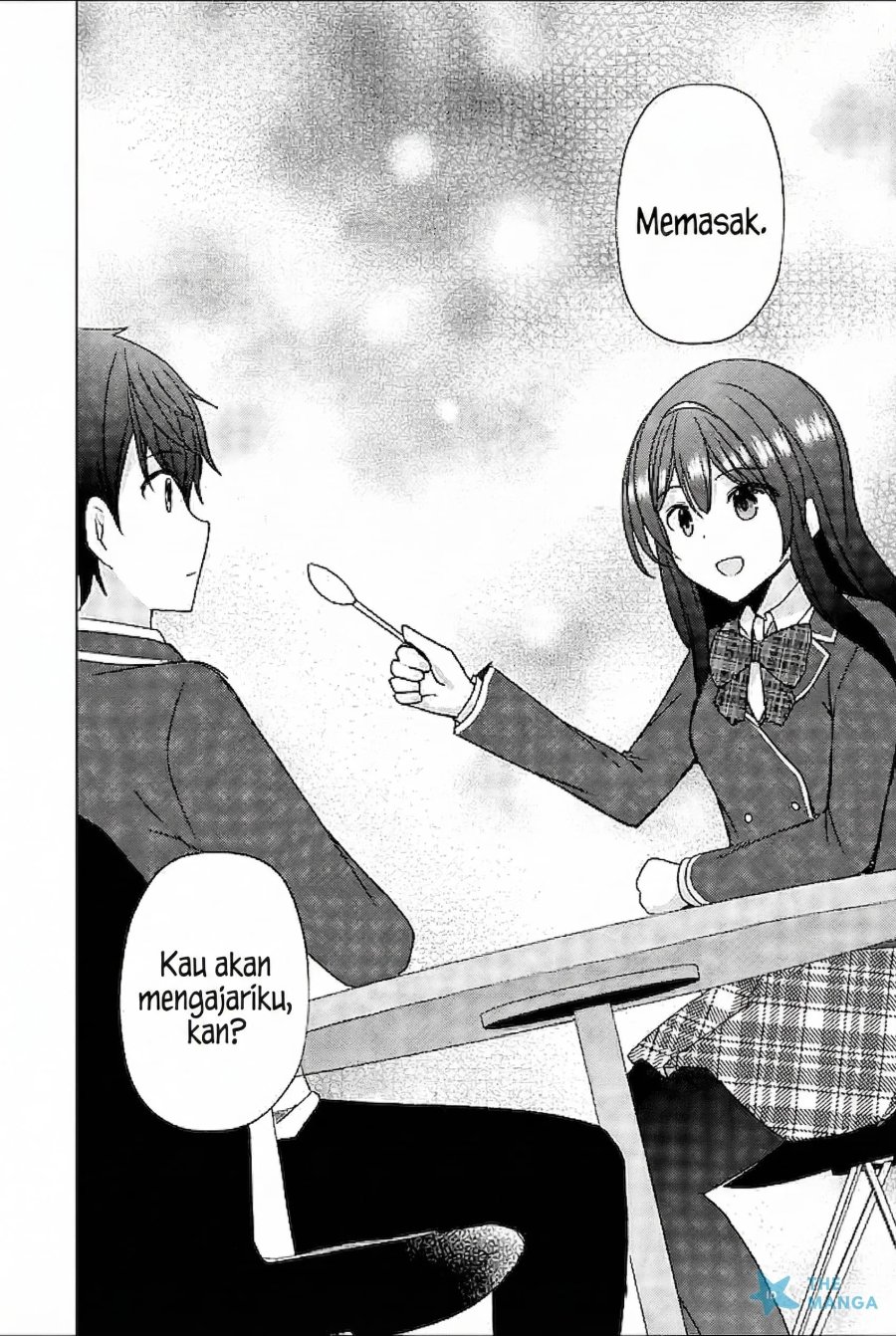 Baca Iinazuke ga Dekita to Omottara, Sono Iinazuke ga Gakkou de Yuumei na “Akuyaku Reijou” Dattan dakedo, Dou Sureba Ii? - Chapter 8 halaman 18