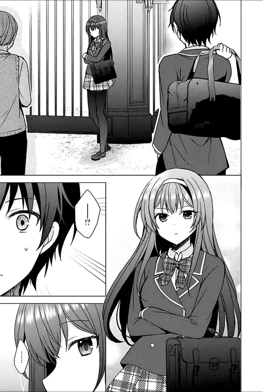 Baca Iinazuke ga Dekita to Omottara, Sono Iinazuke ga Gakkou de Yuumei na “Akuyaku Reijou” Dattan dakedo, Dou Sureba Ii? - Chapter 8 halaman 3