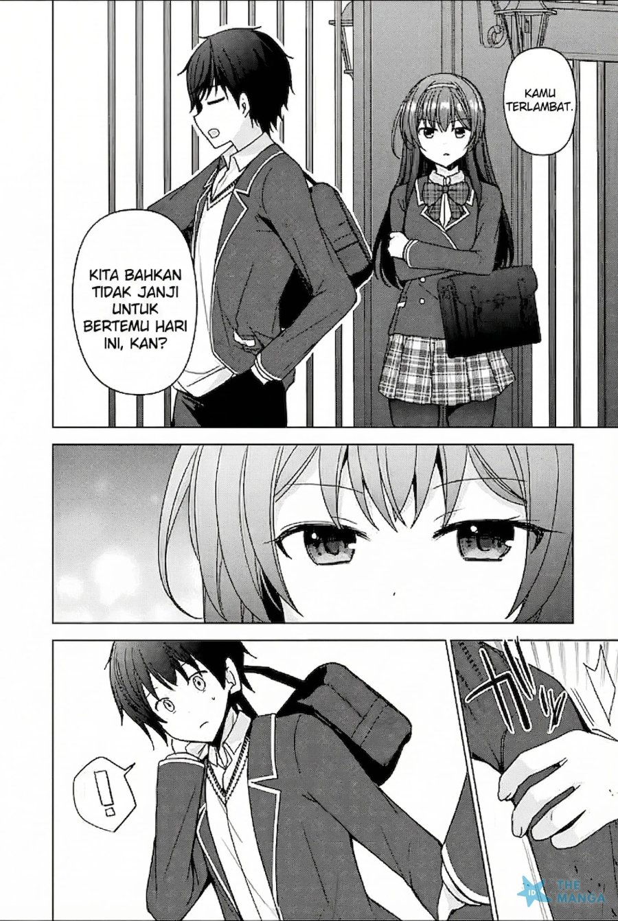 Baca Iinazuke ga Dekita to Omottara, Sono Iinazuke ga Gakkou de Yuumei na “Akuyaku Reijou” Dattan dakedo, Dou Sureba Ii? - Chapter 8 halaman 4