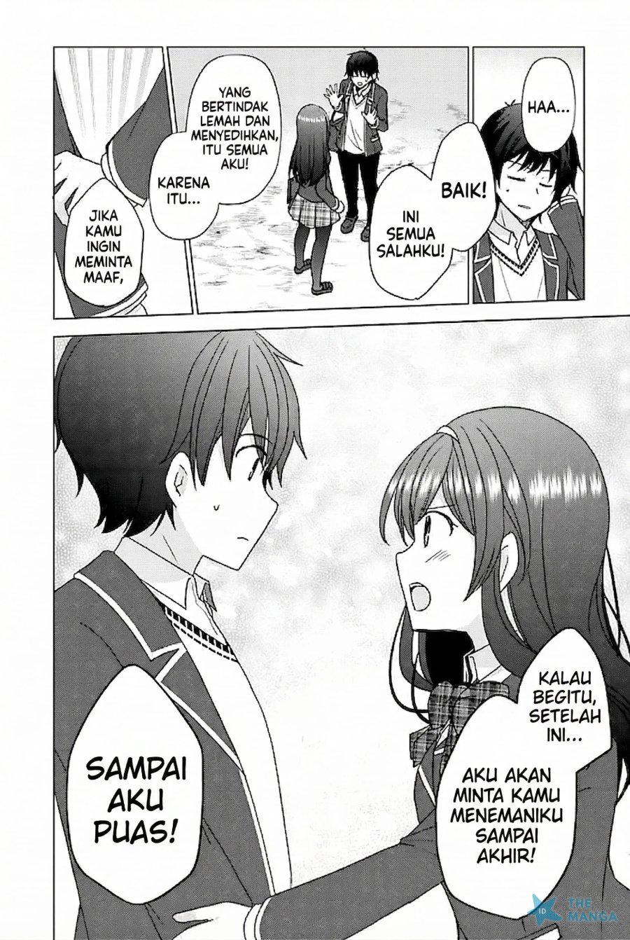 Baca Iinazuke ga Dekita to Omottara, Sono Iinazuke ga Gakkou de Yuumei na “Akuyaku Reijou” Dattan dakedo, Dou Sureba Ii? - Chapter 8 halaman 6