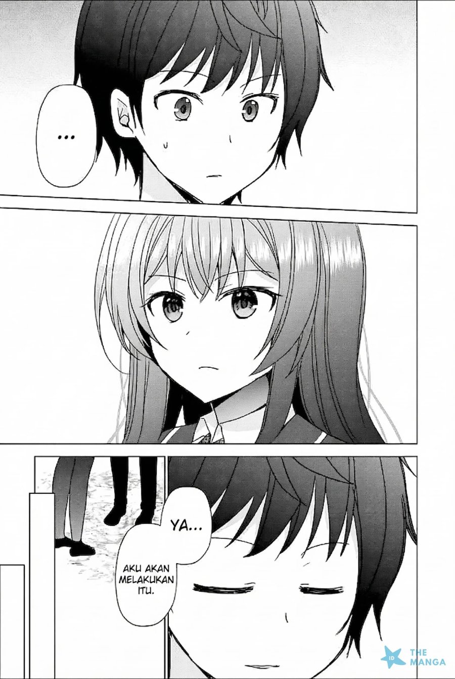 Baca Iinazuke ga Dekita to Omottara, Sono Iinazuke ga Gakkou de Yuumei na “Akuyaku Reijou” Dattan dakedo, Dou Sureba Ii? - Chapter 8 halaman 7