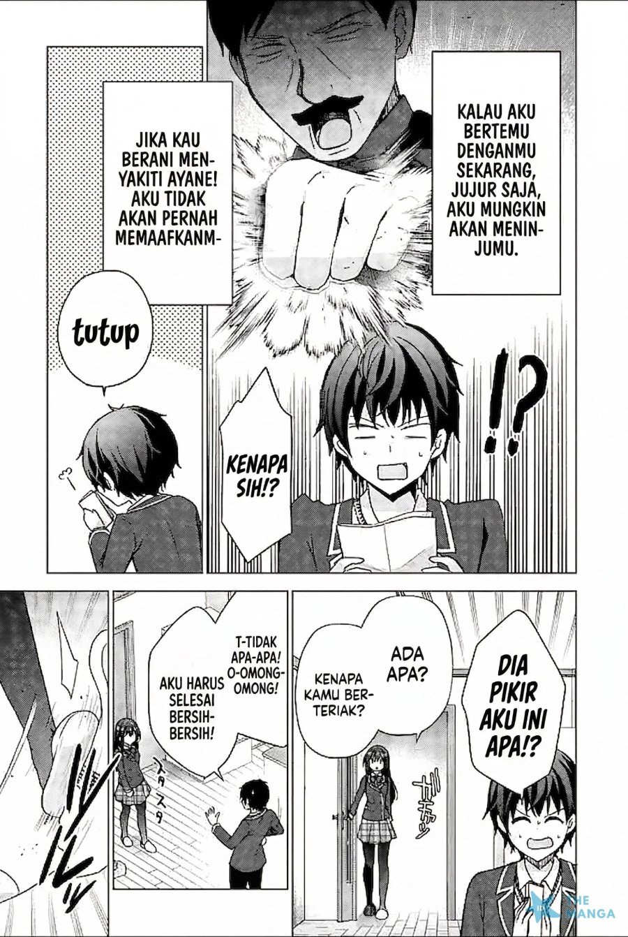 Baca Iinazuke ga Dekita to Omottara, Sono Iinazuke ga Gakkou de Yuumei na “Akuyaku Reijou” Dattan dakedo, Dou Sureba Ii? - Chapter 9 halaman 18