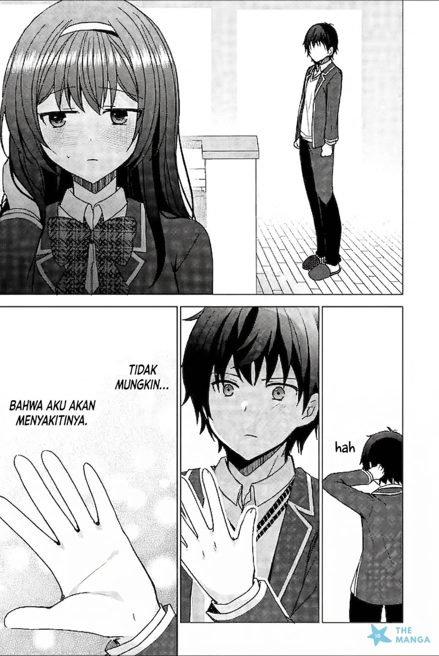 Baca Iinazuke ga Dekita to Omottara, Sono Iinazuke ga Gakkou de Yuumei na “Akuyaku Reijou” Dattan dakedo, Dou Sureba Ii? - Chapter 9 halaman 21