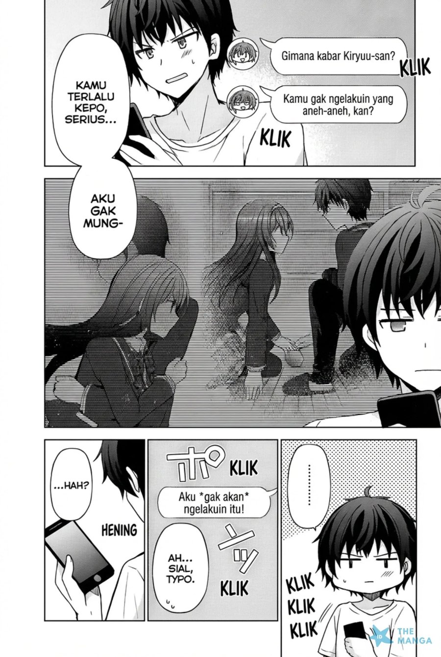 Baca Iinazuke ga Dekita to Omottara, Sono Iinazuke ga Gakkou de Yuumei na “Akuyaku Reijou” Dattan dakedo, Dou Sureba Ii? - Chapter 9 halaman 24