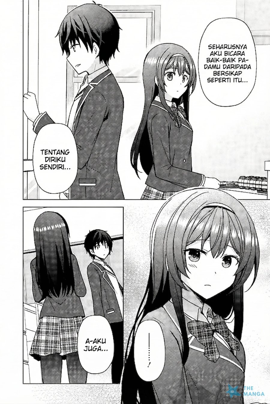 Baca Iinazuke ga Dekita to Omottara, Sono Iinazuke ga Gakkou de Yuumei na “Akuyaku Reijou” Dattan dakedo, Dou Sureba Ii? - Chapter 9 halaman 3