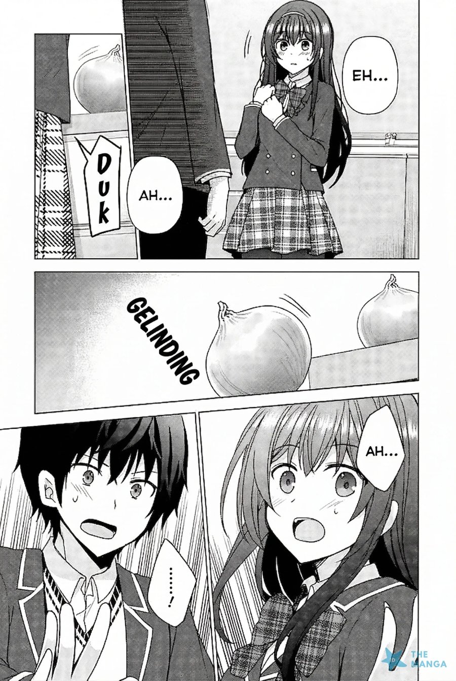 Baca Iinazuke ga Dekita to Omottara, Sono Iinazuke ga Gakkou de Yuumei na “Akuyaku Reijou” Dattan dakedo, Dou Sureba Ii? - Chapter 9 halaman 6