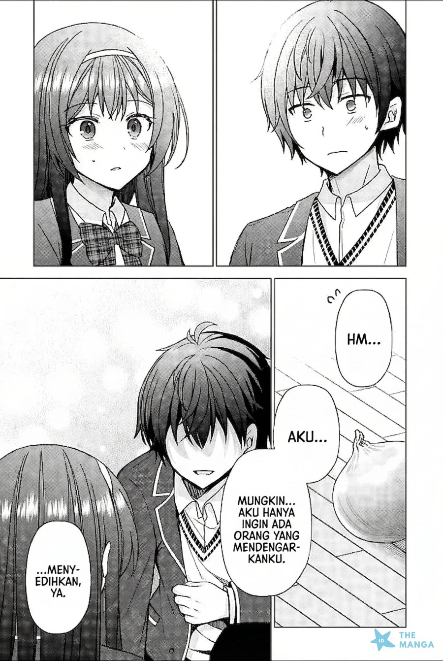 Baca Iinazuke ga Dekita to Omottara, Sono Iinazuke ga Gakkou de Yuumei na “Akuyaku Reijou” Dattan dakedo, Dou Sureba Ii? - Chapter 9 halaman 8