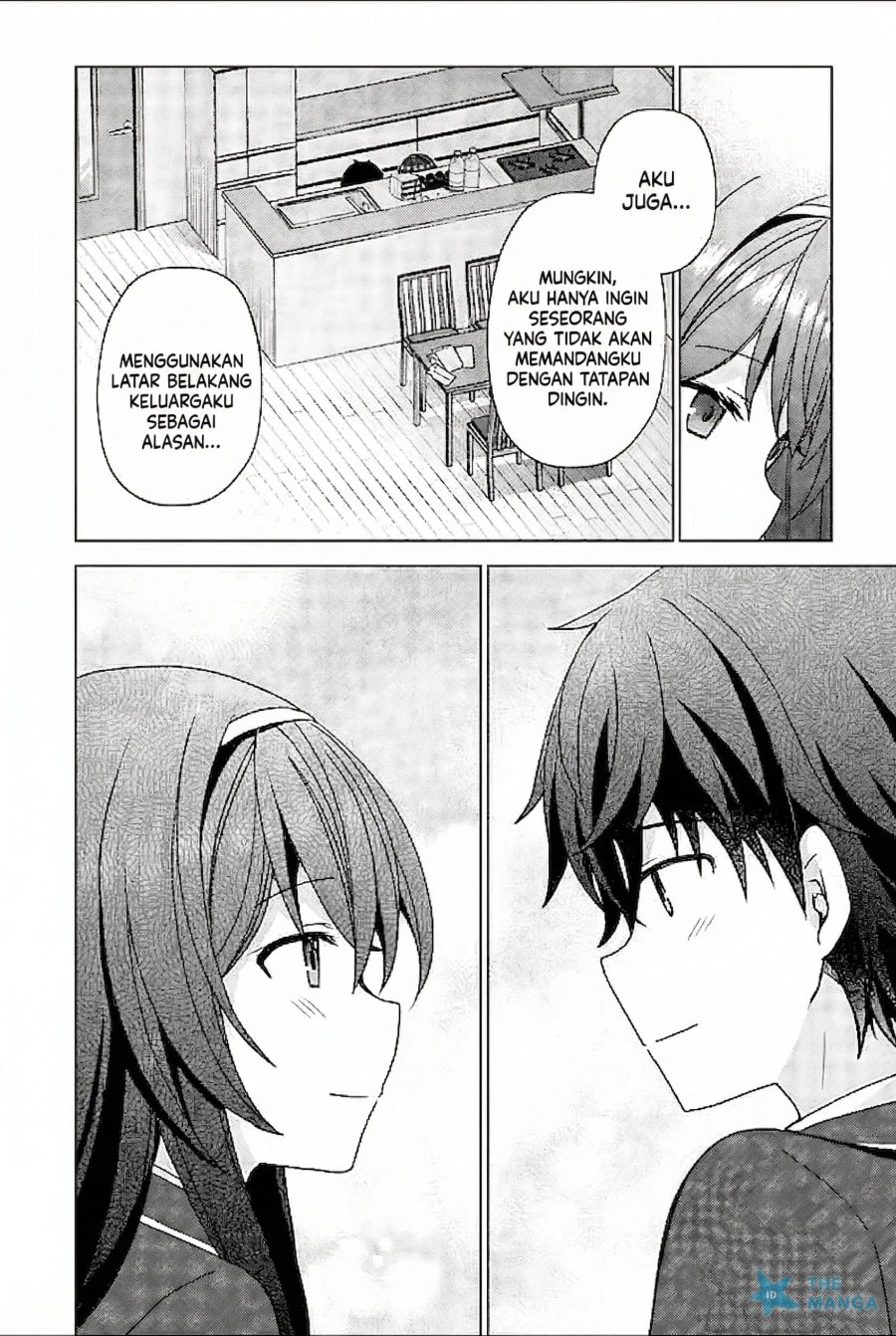 Baca Iinazuke ga Dekita to Omottara, Sono Iinazuke ga Gakkou de Yuumei na “Akuyaku Reijou” Dattan dakedo, Dou Sureba Ii? - Chapter 9 halaman 9