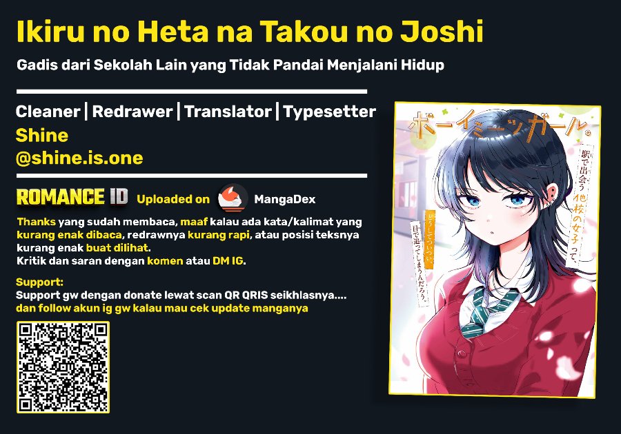 Baca Ikiru no Hetana Takou no Joshi Chapter 2 Bahasa Indonesia page 34