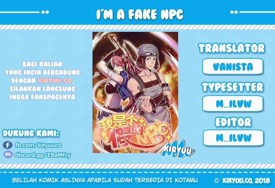 Baca I'm a Fake NPC - Chapter 3 halaman 1
