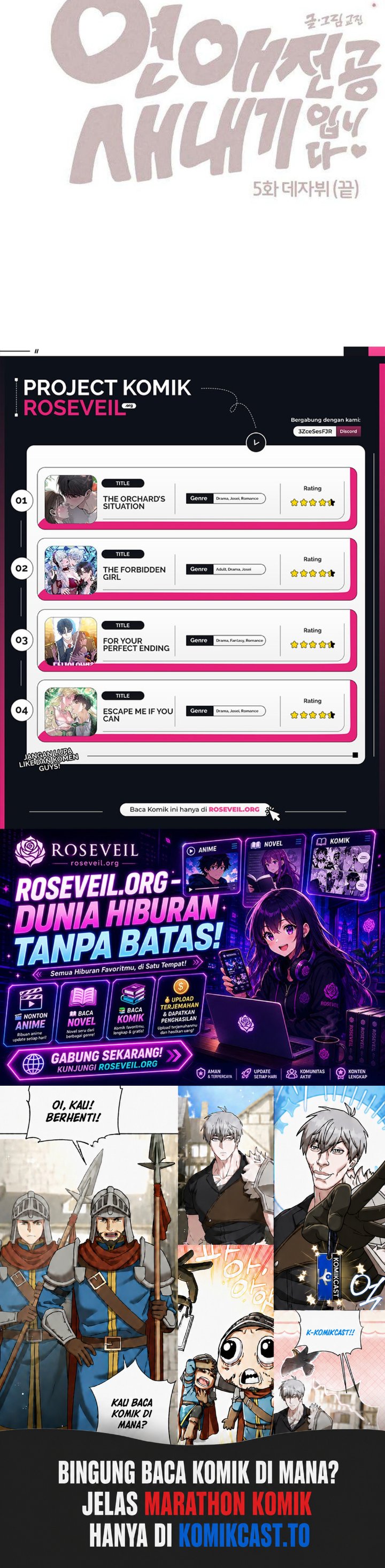 Baca I’m a Romance Major Freshman Chapter 5 Bahasa Indonesia page 30