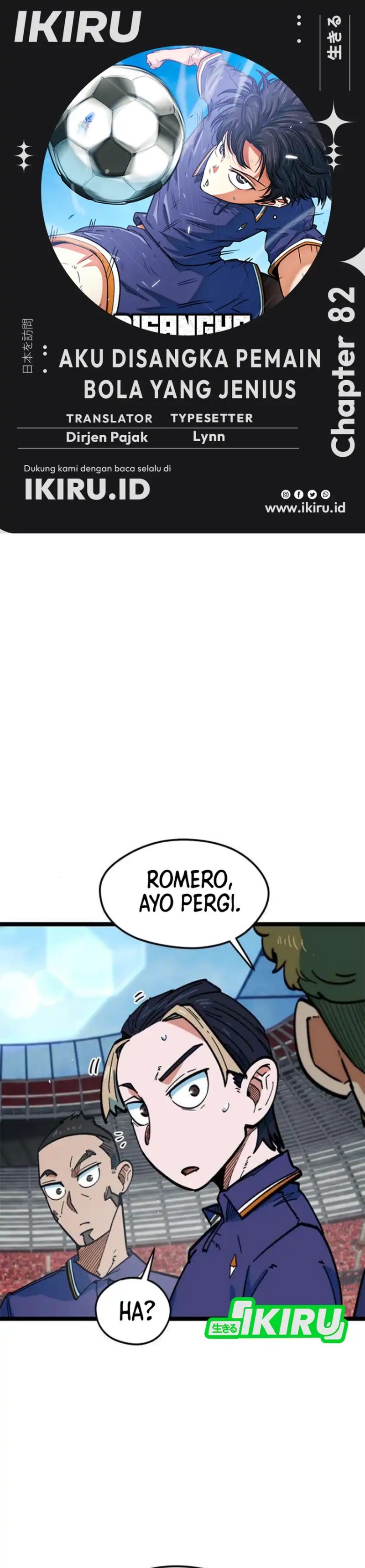 Baca Im Being Misunderstood as a Soccer Genius - Chapter 82 halaman 1