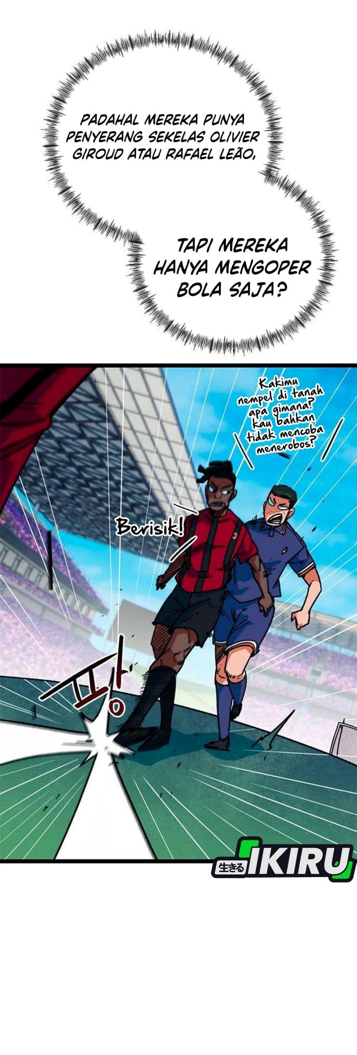 Baca Im Being Misunderstood as a Soccer Genius Chapter 87 Bahasa Indonesia page 40