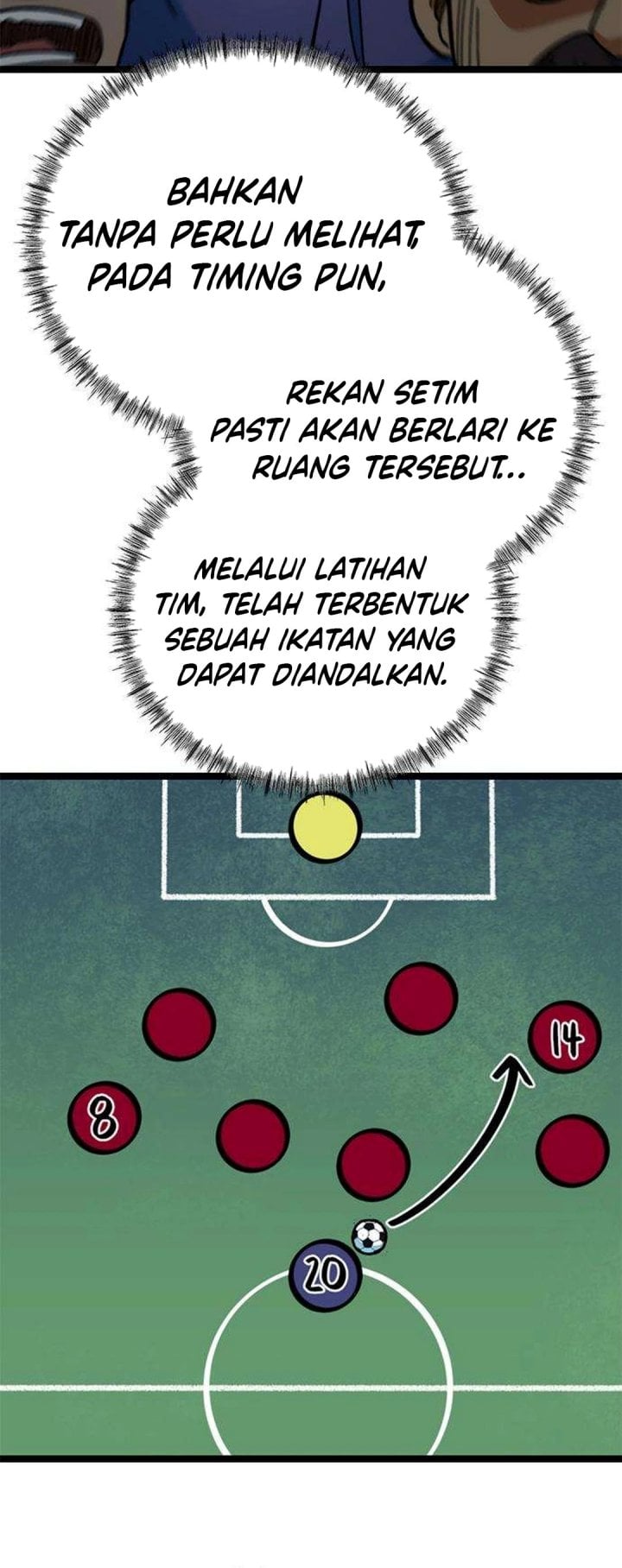 Baca Im Being Misunderstood as a Soccer Genius Chapter 87 Bahasa Indonesia page 72