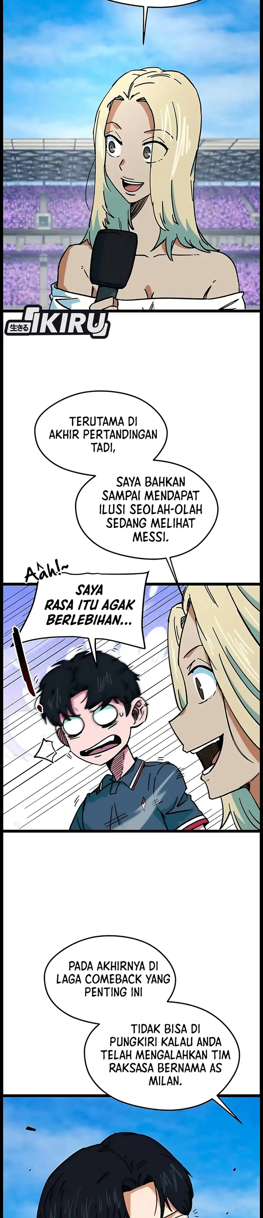 Baca Im Being Misunderstood as a Soccer Genius Chapter 89 Bahasa Indonesia page 16