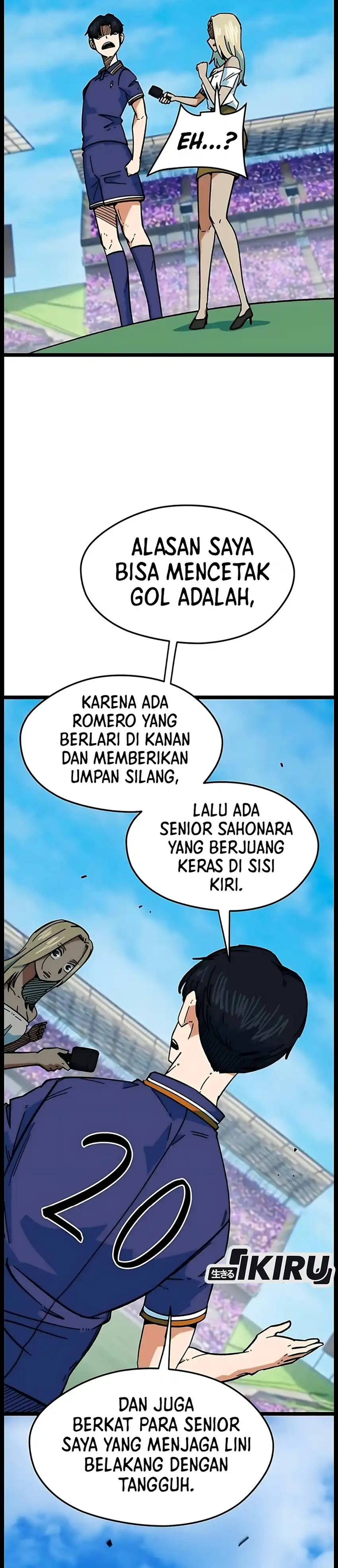 Baca Im Being Misunderstood as a Soccer Genius Chapter 89 Bahasa Indonesia page 22