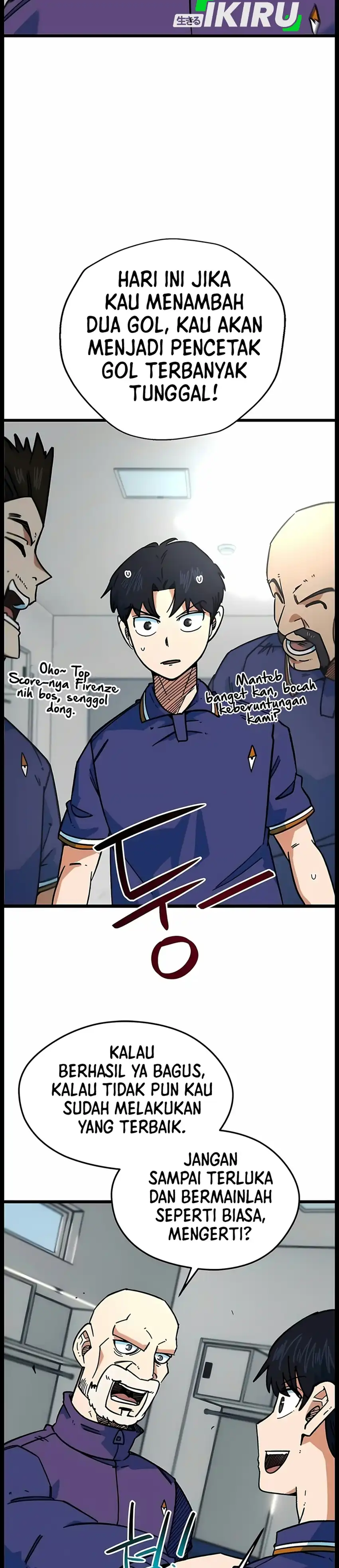 Baca Im Being Misunderstood as a Soccer Genius Chapter 90 Bahasa Indonesia page 14