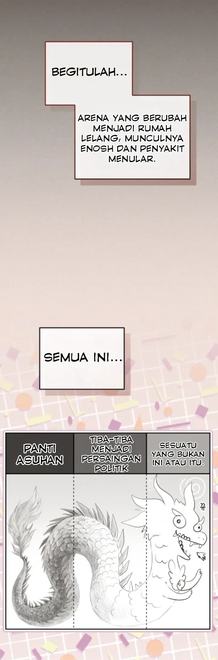 Baca I’m Being Raised by Villains Chapter 31 Bahasa Indonesia page 46