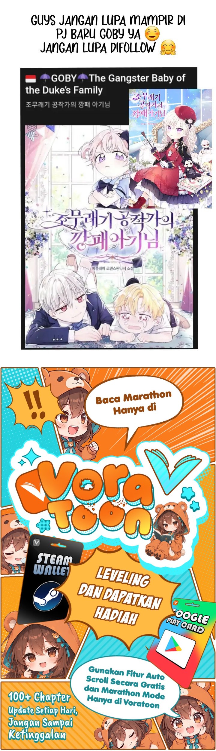 Baca I’m Being Raised by Villains Chapter 32 Bahasa Indonesia page 108