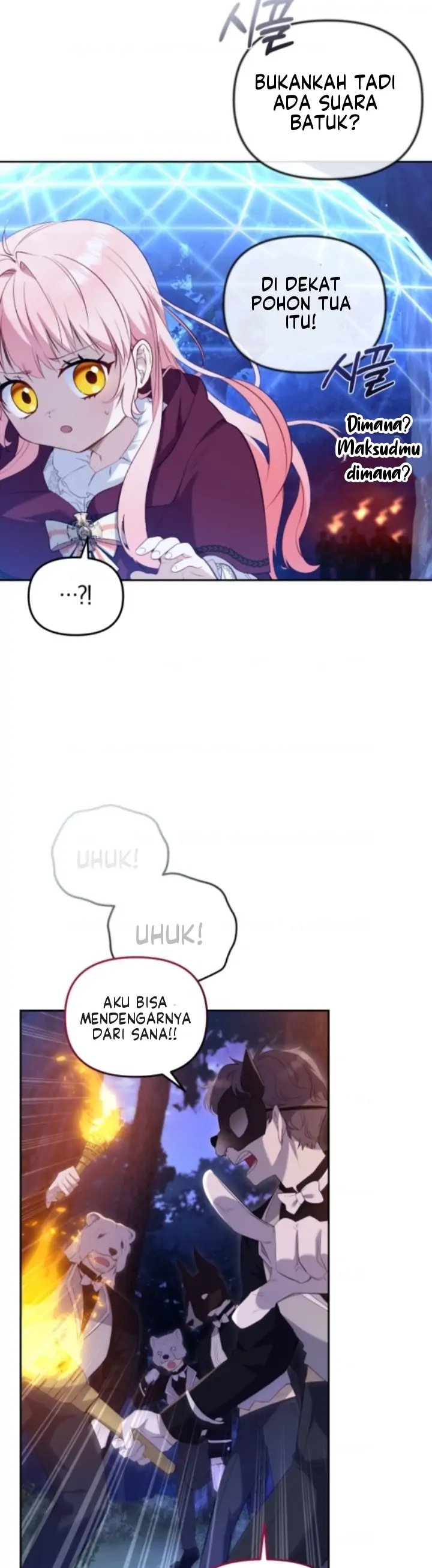 Baca I’m Being Raised by Villains Chapter 34 Bahasa Indonesia page 40