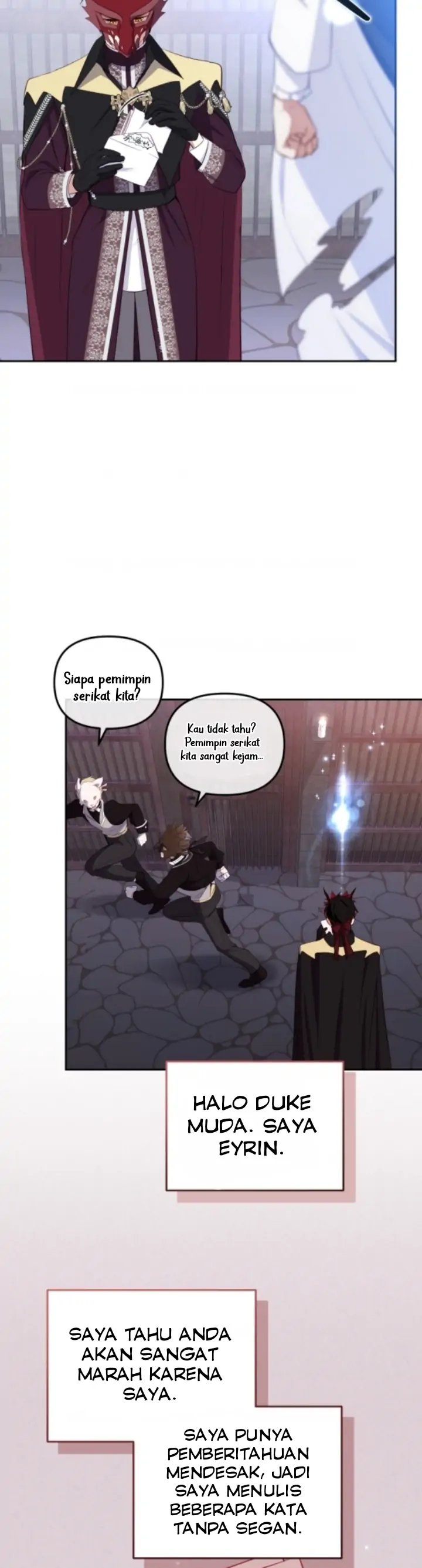 Baca I’m Being Raised by Villains Chapter 35 Bahasa Indonesia page 46