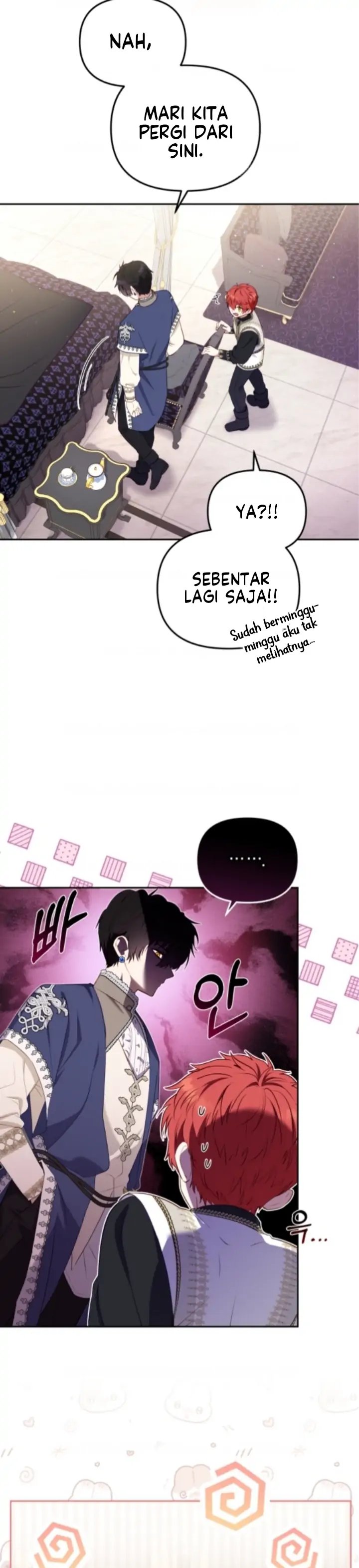 Baca I’m Being Raised by Villains Chapter 37 Bahasa Indonesia page 58