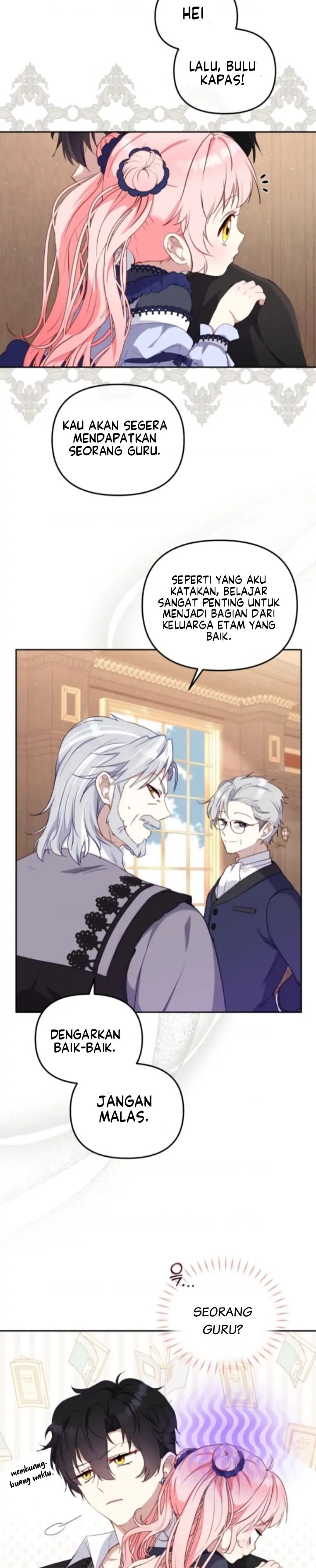 Baca I’m Being Raised by Villains Chapter 40 Bahasa Indonesia page 28