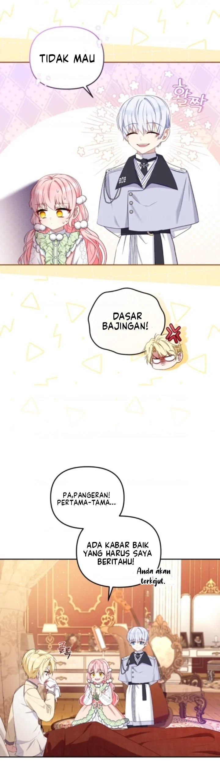 Baca I’m Being Raised by Villains Chapter 53 Bahasa Indonesia page 30