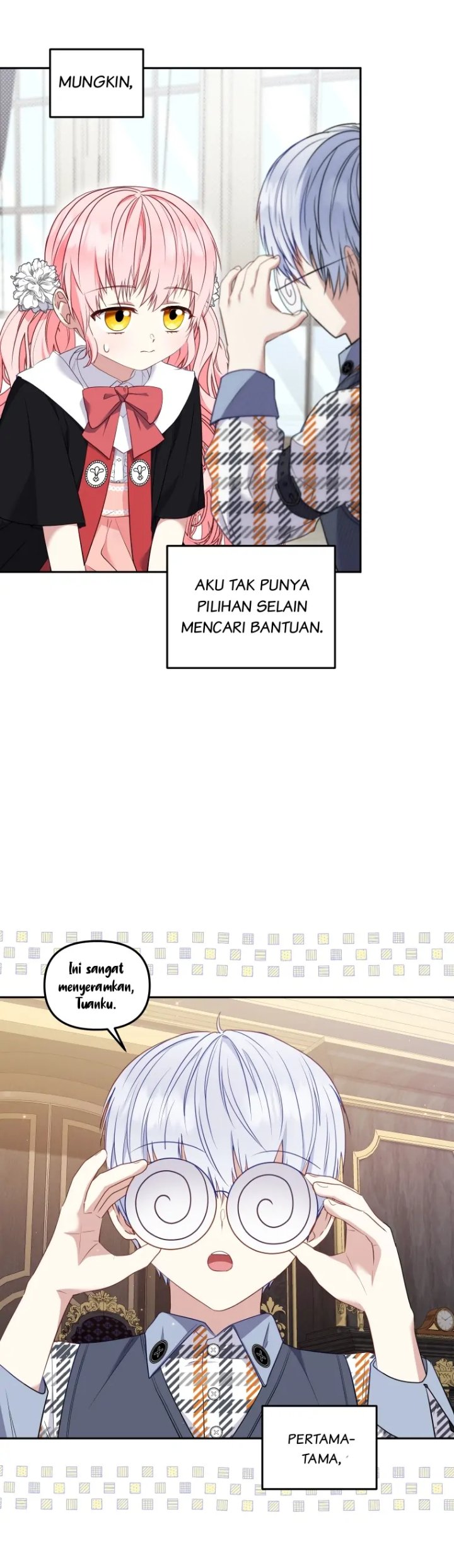 Baca I’m Being Raised by Villains Chapter 58 Bahasa Indonesia page 28