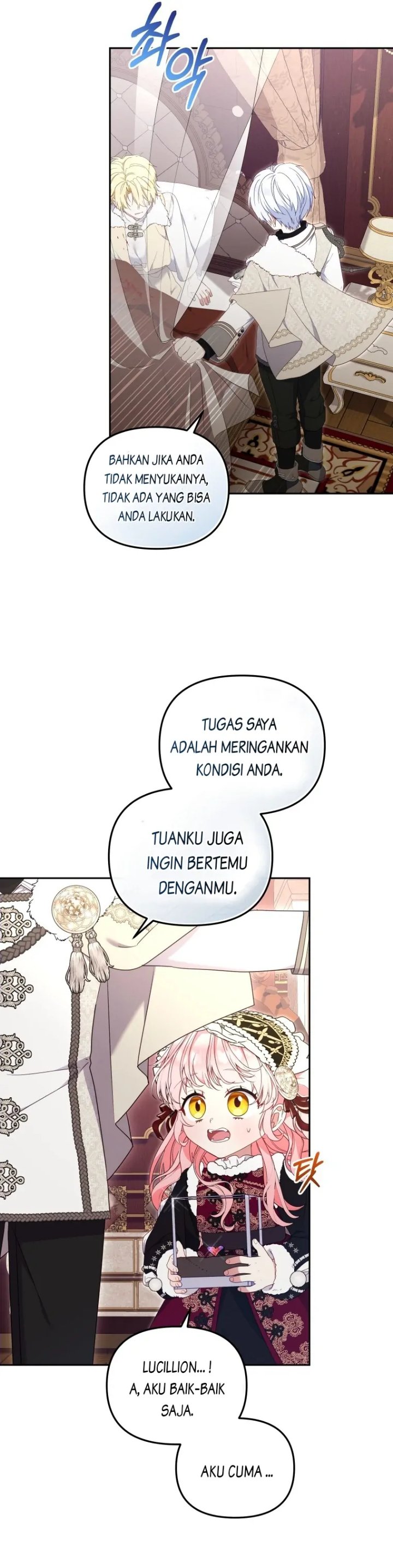 Baca I’m Being Raised by Villains Chapter 62 Bahasa Indonesia page 28