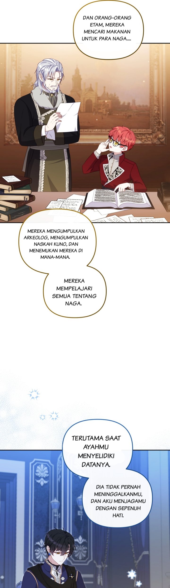Baca I’m Being Raised by Villains Chapter 67 Bahasa Indonesia page 22